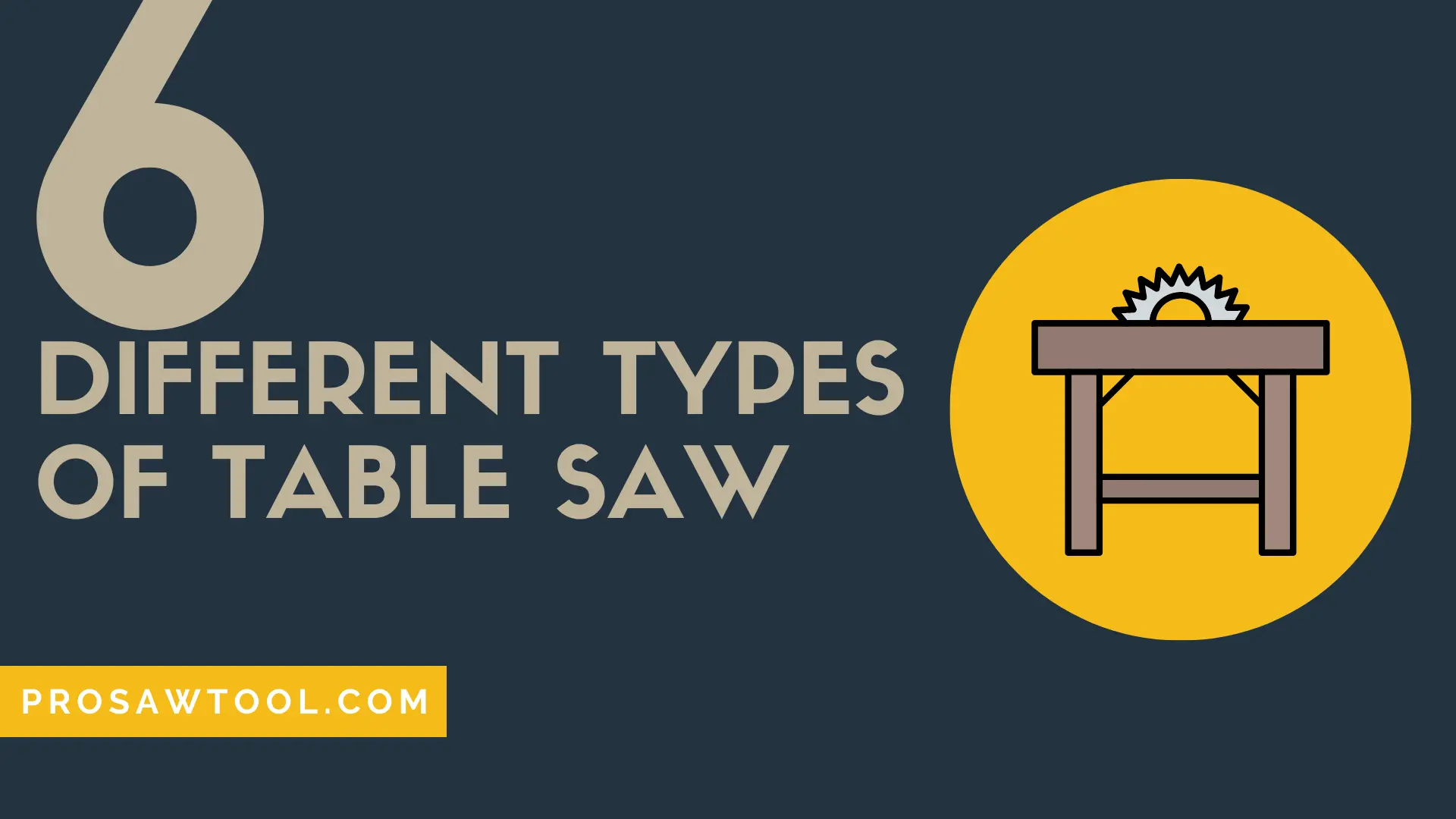 Types of Table Saw