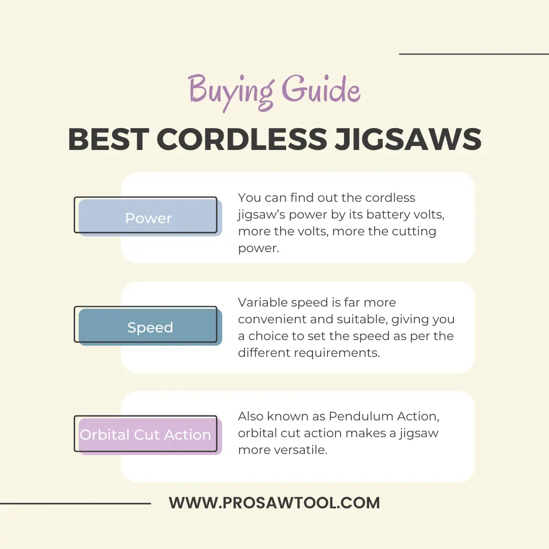 How to Choose Cordless Jigsaws