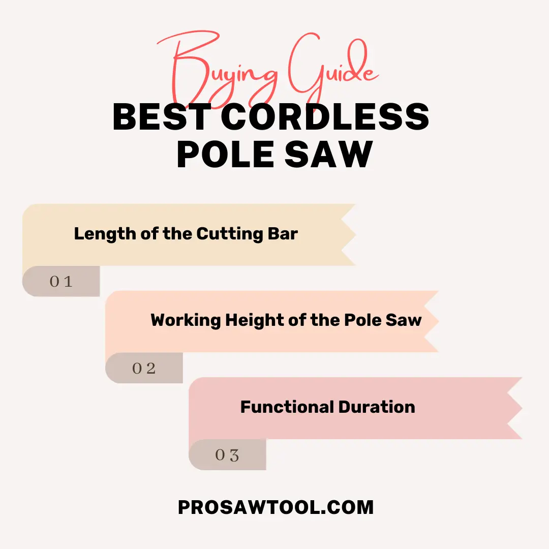 Tips for Purchasing the Best Cordless Pole Saw