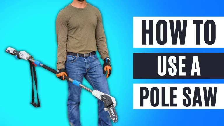 How To Use A Pole Saw? Tips & Safety