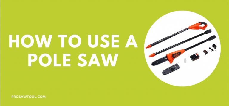 How To Use A Pole Saw – [Beginner’s Guide]