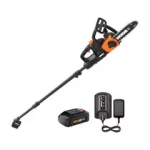WORX Cordless Pole/Chain Saw with Auto-Tension