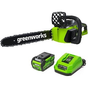8. Greenworks 20312 Cordless Chainsaw
