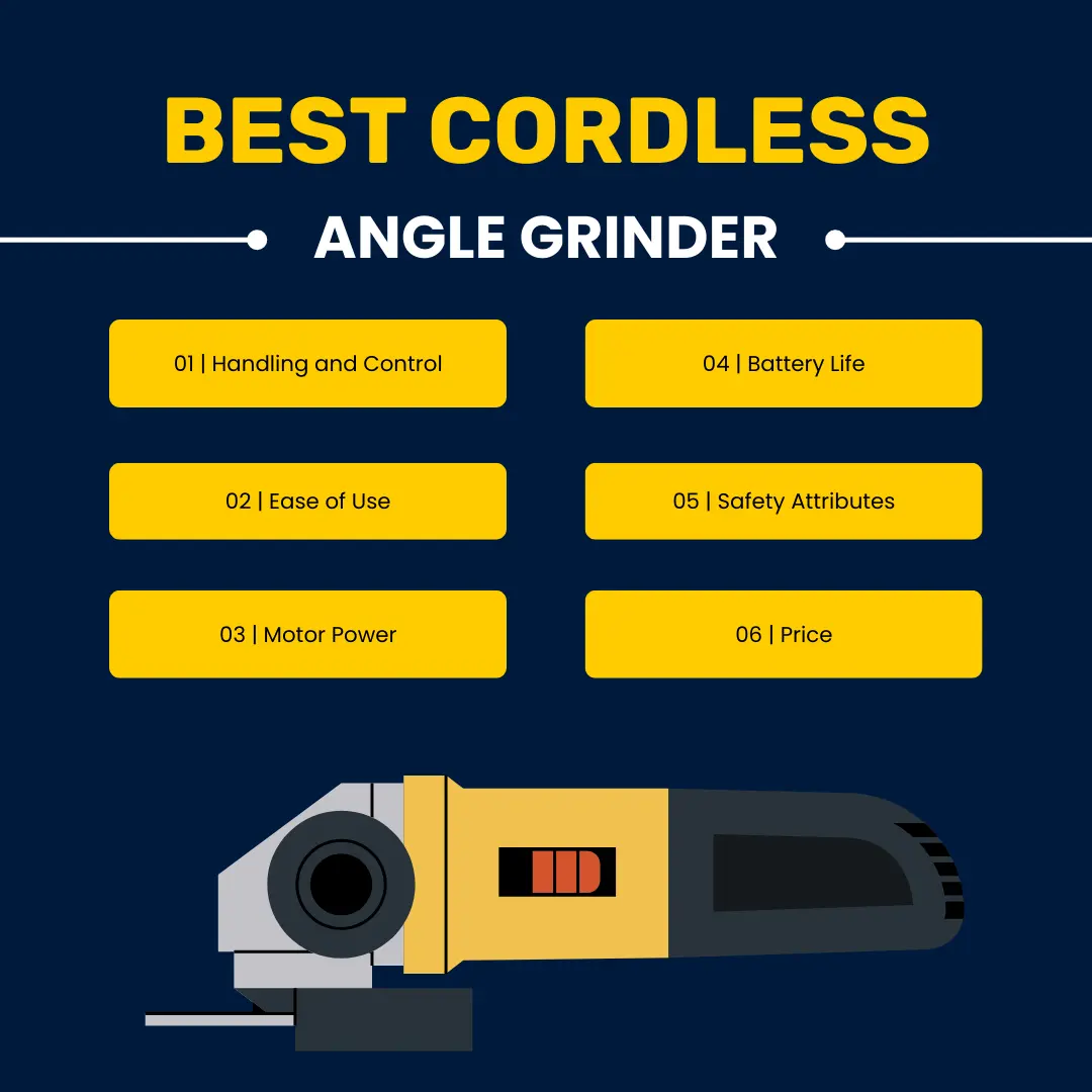 Best Cordless Angle Grinder