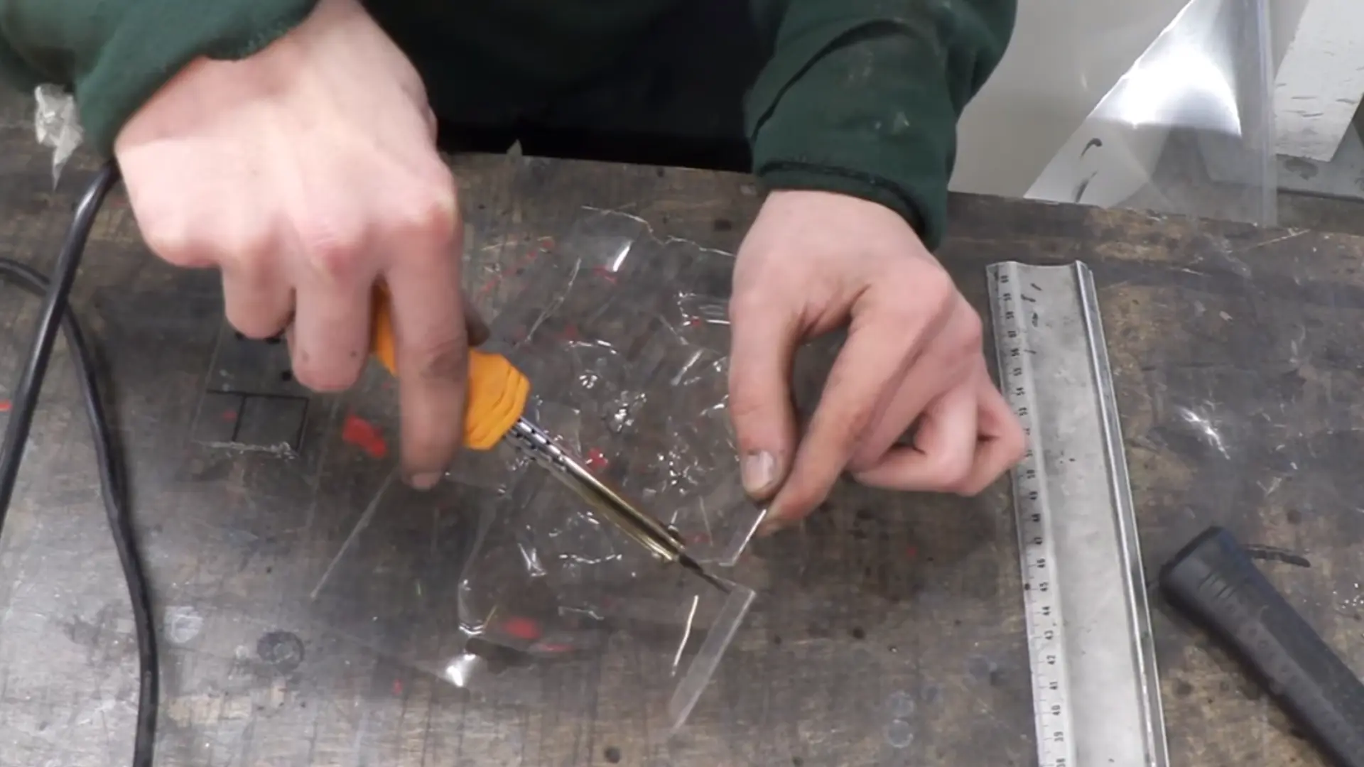 How To Cut A Soft Thin Plastic