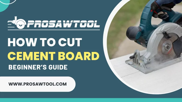 How To Cut Cement Board – Beginner’s Guide