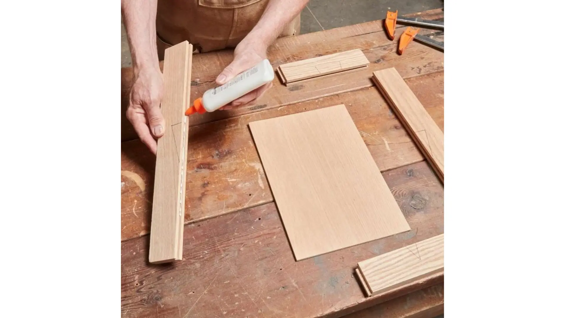 Measuring and Cutting the Different Parts of the Door