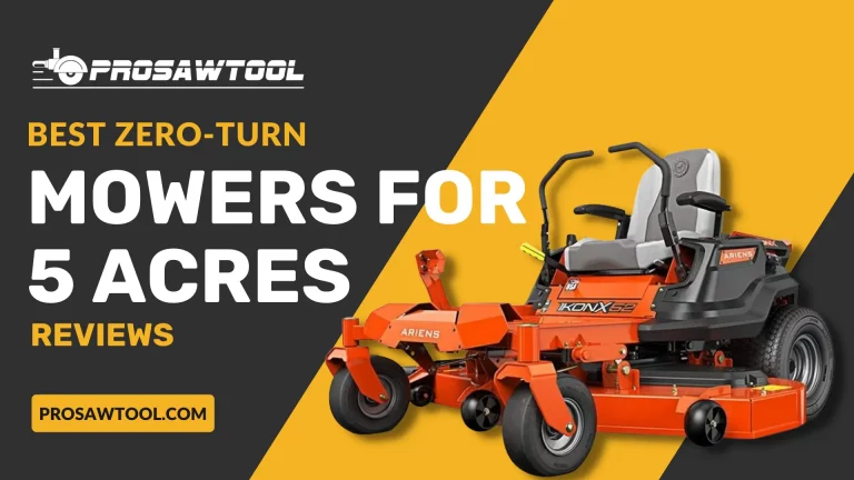 6 Best Zero-Turn Mowers for 5 Acres Reviews 2022