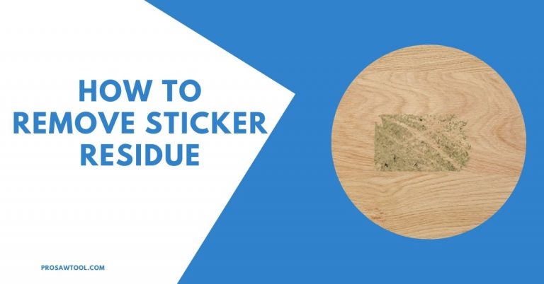 5 Steps to Remove Sticker Residue