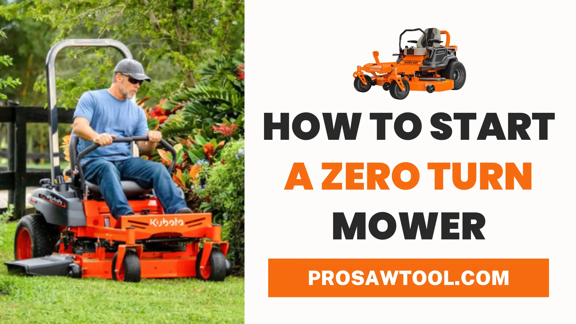 How to Start a Zero Turn Mower