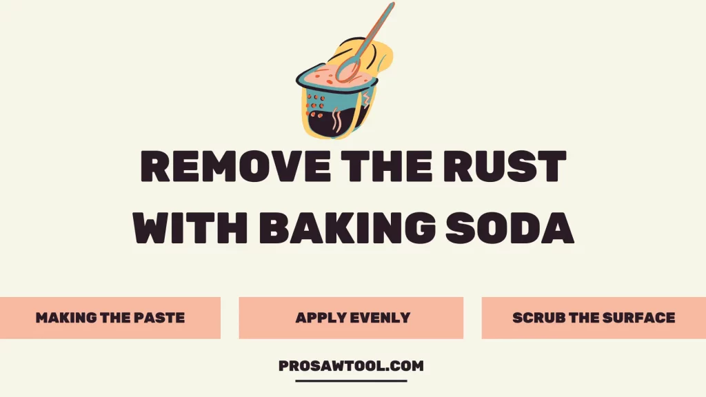 Remove the Rust with Baking Soda