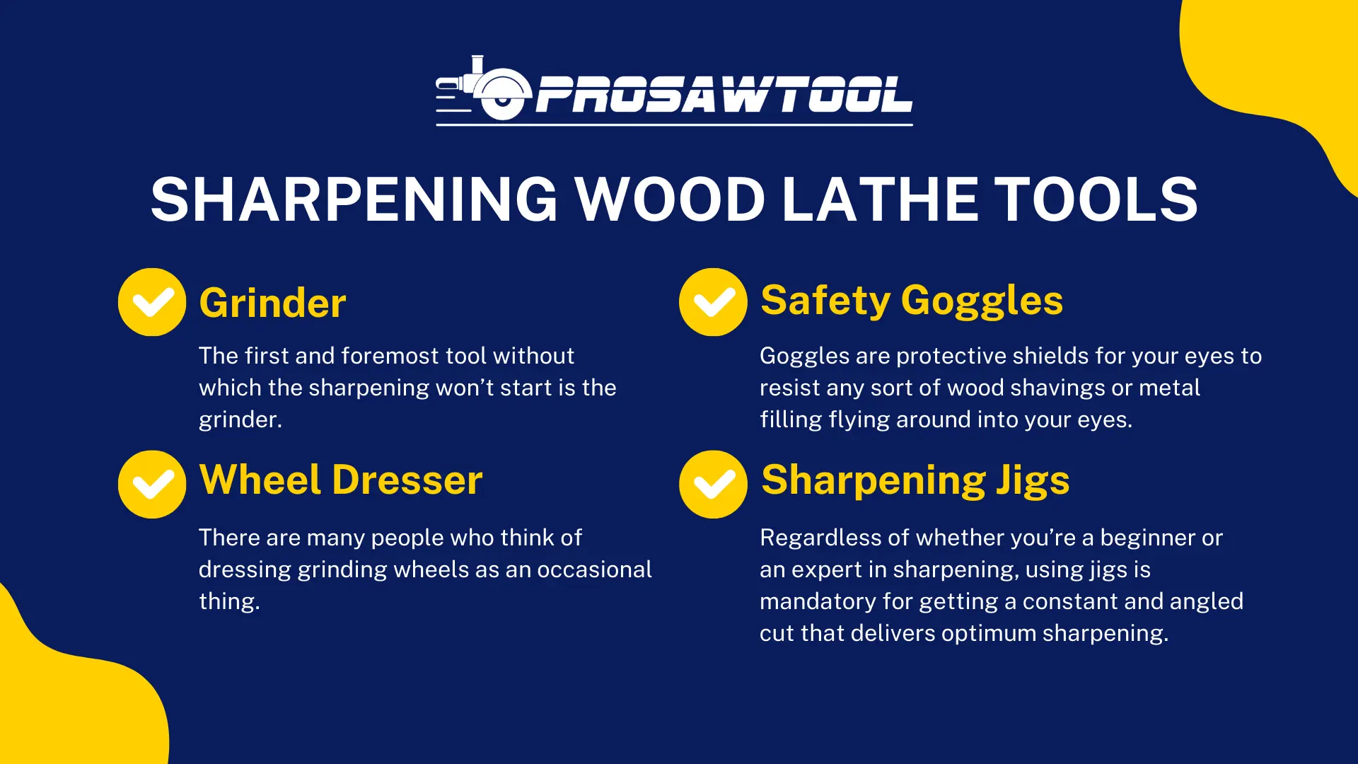 Sharpening Wood Lathe Tools