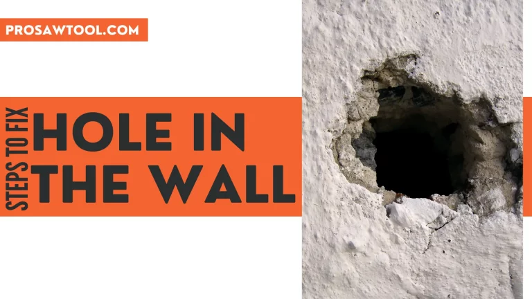 Steps to Fix a Hole in the Wall
