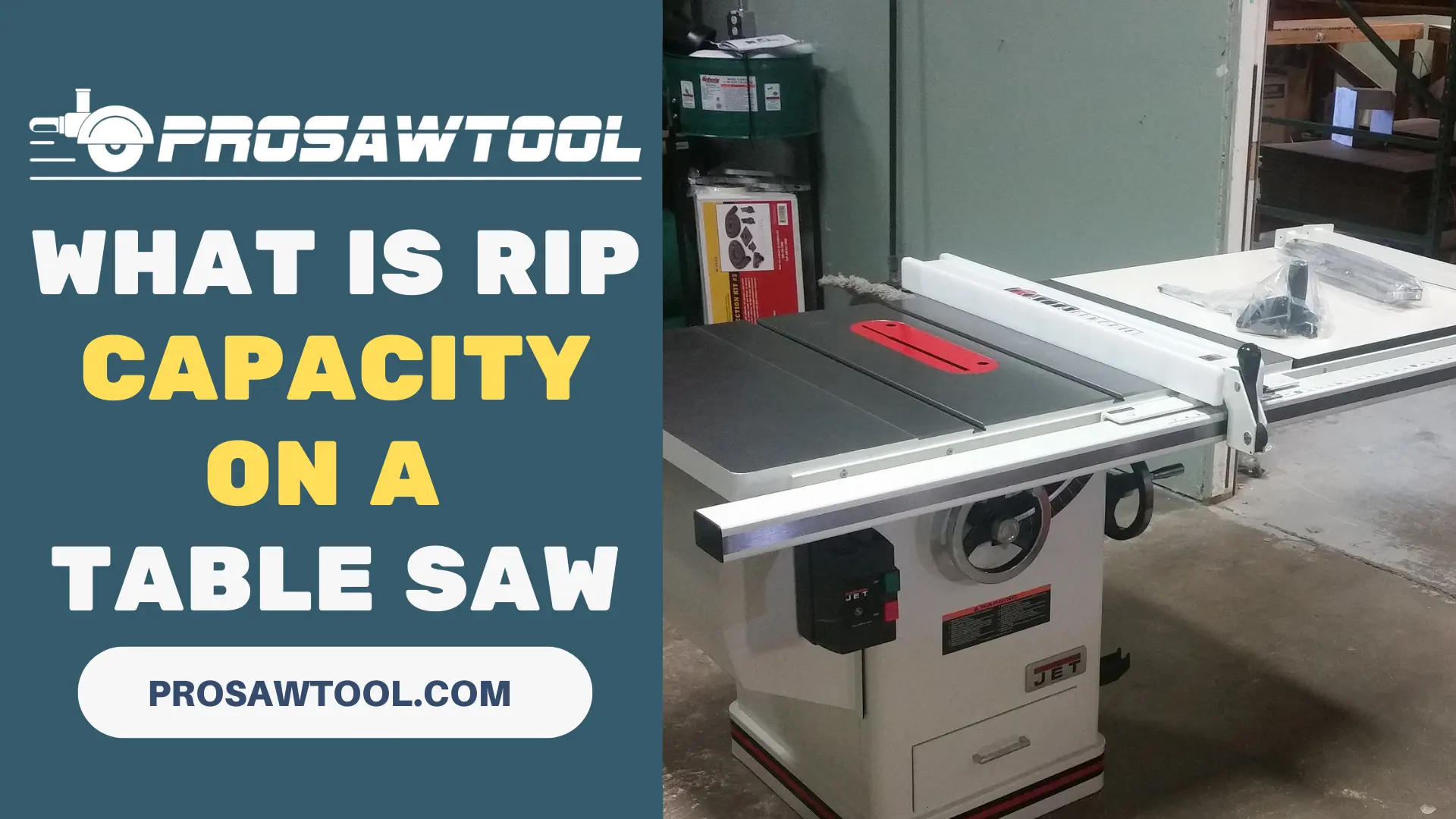 What Is Rip Capacity On A Table Saw